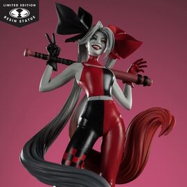 DC Direct Harley Quinn: Red, White & Black Statue 1/10 Harley Quinn by Alex Garner 21 cm