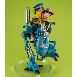 Dragonball Z Desktop Real McCoy EX PVC Diorama Son Goku & Son Gohan & Robot with two legs 20 cm