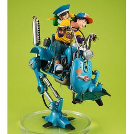 Dragonball Z Desktop Real McCoy EX PVC Diorama Son Goku & Son Gohan & Robot with two legs 20 cm