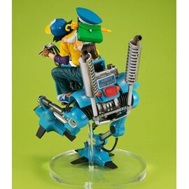 Dragonball Z Desktop Real McCoy EX PVC Diorama Son Goku & Son Gohan & Robot with two legs 20 cm