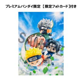 Naruto Shippuden FigUnity PVC Mini Statue Gather here, Team 7 13 cm (with gift)