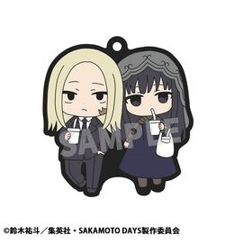Sakamoto Days Rubber Mascot Buddycolle Rubber Charms Vol. 2 7 cm Assortment (6)