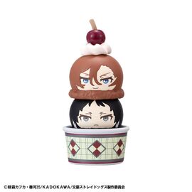 Bungo Stray Dogs Tsumichen Stack up & Change Trading Figure 6-Pack 8 cm (with gift)