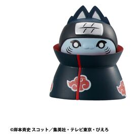 Naruto Shippuden Mega Cat Project Trading Figure Defense Battle of Village of Konoha! 3 cm Nyaruto! Blind Box Assortment (8) (re-run)