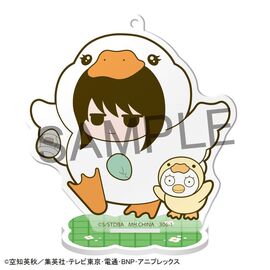 Gintama Acrylic Figure Prince Hata & Animal Paradise Farm of Love & Peace 6 cm Blind Box Display (6)