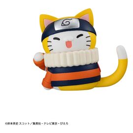 Naruto Mega Cat Project Minifigures 3 cm Nyaruto! Cats of Konoha Village Reboot Blind Box Display (8) (Repeat)