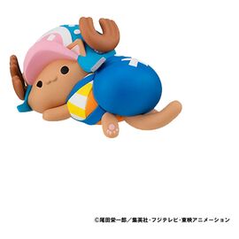 One Piece Mega Cat Project Trading Figure Egghead NyanPieceNyan! Stickie! 3 cm Assortment (8)
