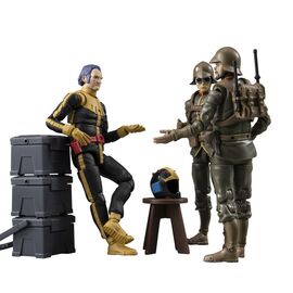 Mobile Suit Gundam G.M.G. Collection 15 Action Figure Principality of Zeon Black Tri-Stars Mash Normal Suit Ver. 10 cm