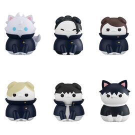 Jujutsu Kaisen Mega Cat Project Jujutsu Cats Hidden Inventory/Premature Death Ver. Mini Figures 3 cm Blind Box Display (8) (Repeat)