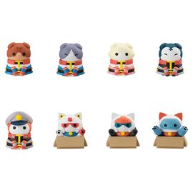 Gundam Mega Cat Project Mini Figures Nyandam We are the Earth Federation Forces! Blind Box Assortment (8) (Repeat)