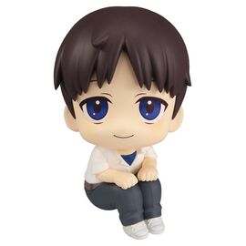 Evangelion: 3.0+1.0 Thrice Upon a Time Look Up PVC Figure Shinji Ikari 11 cm (Repeat)