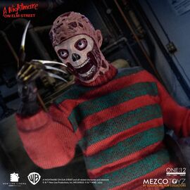 Nightmare On Elm Street Action Figure 1/12 Freddy Krueger 17 cm