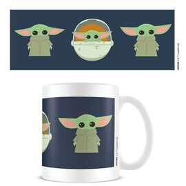 Star Wars The Mandalorian Ceramic Mug Illustration