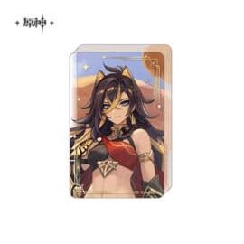 Genshin Impact Acryl Ornament with Glitter: Dehya 8,5 cm