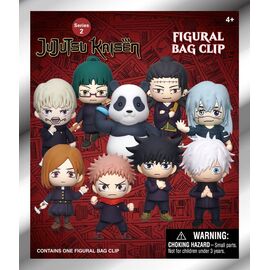 Jujutsu Kaisen 3D PVC Bag Clips Series 2 Display (24)