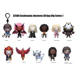 Castlevania Nocturne 3D Foam Bag Clips Serie 1 Display (24)