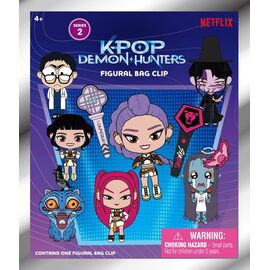 KPop Demon Hunters 3D PVC Bag Clips Series 2 Display (24)