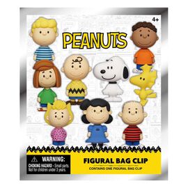 Peanuts PVC Bag Clips Snoopy Series 1 Display (24)
