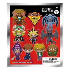 Yu-Gi-Oh 3D PVC Bag Clips Series 1 Display (24)