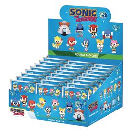 Sonic the Hedgehog 3D PVC Bag Clips Series 6 Display (24)