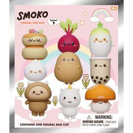 Smoko 3D Foam Bag Clips Serie 1 Display (24)