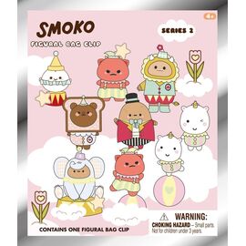 Smoko 3D PVC Bag Clips Series 2 Display (24)