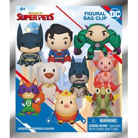 DC Super Pets 3D PVC Bag Clips Series 1 Display (24)