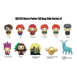 Harry Potter 3D PVC Bag Clips Series 8 Display (24)