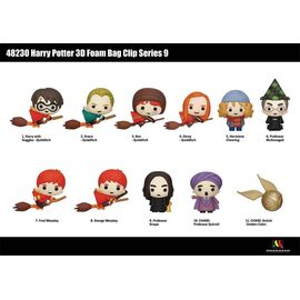 Harry Potter 3D Foam Bag Clips Series 9 Display (24)