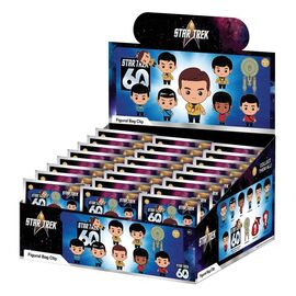 Star Trek 3D Foam Bag Clips Serie 1 Display (24)
