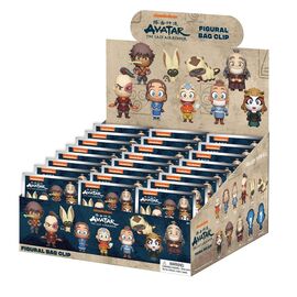 Avatar: The Last Airbender 3D PVC Bag Clips Series 1 Display (24)