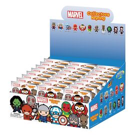 Marvel 3D PVC Bag Clips Series 2 Display (24)