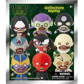 Marvel 3D PVC Bag Clips  Series 1 Zombies Display (24)