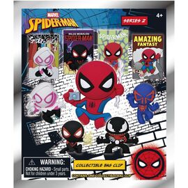 Spider-Man Classic 3D PVC Bag Clips Series 2 Display (24)