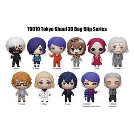 Tokyo Ghoul 3D PVC Bag Clips Series 2 Display (24)