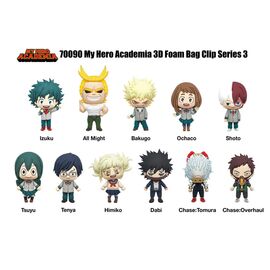 My Hero Academia 3D PVC Bag Clips Series 3 Display (24)