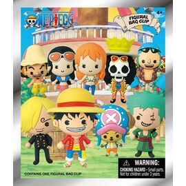 One Piece 3D Foam Bag Clips Serie 1 Display (24)