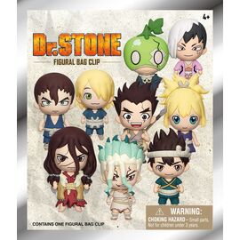 Dr. Stone 3D PVC Bag Clips Series 1 Display (24)