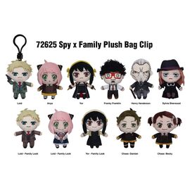 Spy x Family Plush Bag Clips Display (24)