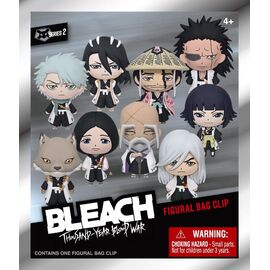 Bleach Thousand-Year Blood War 3D PVC Bag Clips Series 2 Display (24)