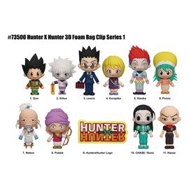 Hunter x Hunter 3D Foam Bag Clips Series 1 Display (24)