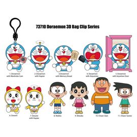 Doraemon 3D Foam Bag Clips Serie 1 Display (24)