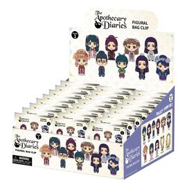 Apothecary Diaries 3D PVC Bag Clips Series 1 Display (24)