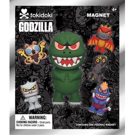 Tokidoki x Godzilla Magnets Blind Pack Serie 1 Display (12)