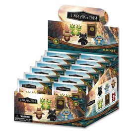 How to Train Your Dragon Magnets blind pack Series 1 Display (12)