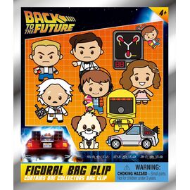 Back to the Future 3D PVC Bag Clips 40th Anniversary Series 1 Display (24)