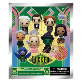 Wicked 3D Foam Bag Clips Series 1 Display (24)