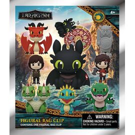 How to Train Your Dragon 3D PVC Bag Clips Series 2 Display (24)