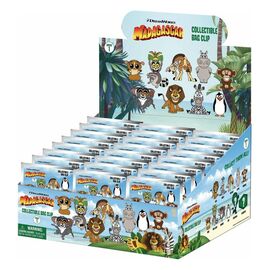 Madagascar 3D Foam Bag Clips Serie 1 Display (24)