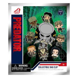 Predators 3D Foam Bag Clips Series 1 Display (24)